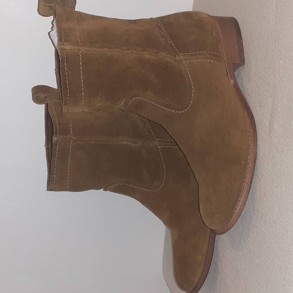 FRYE Womens suede leather short boots EUC' Sz.6.5